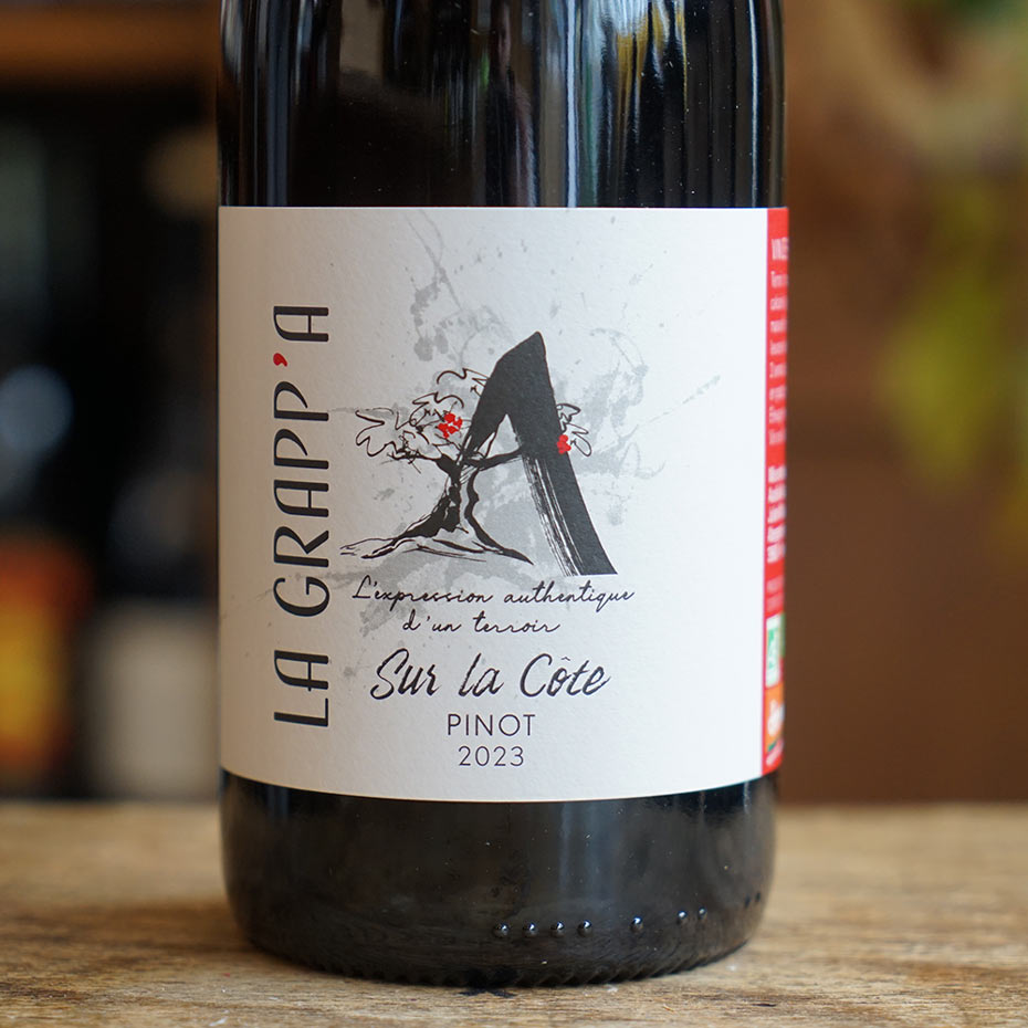 Pinot Noir "Sur la Côte" 2023 - Domaine La Grapp'A – Image 2